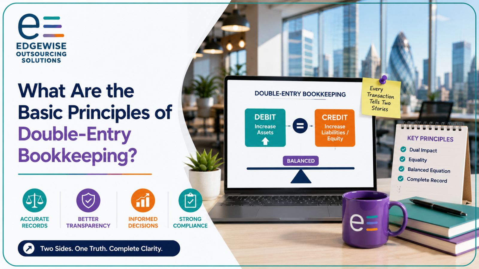 What Are the Basic Principles of Double-Entry Bookkeeping?